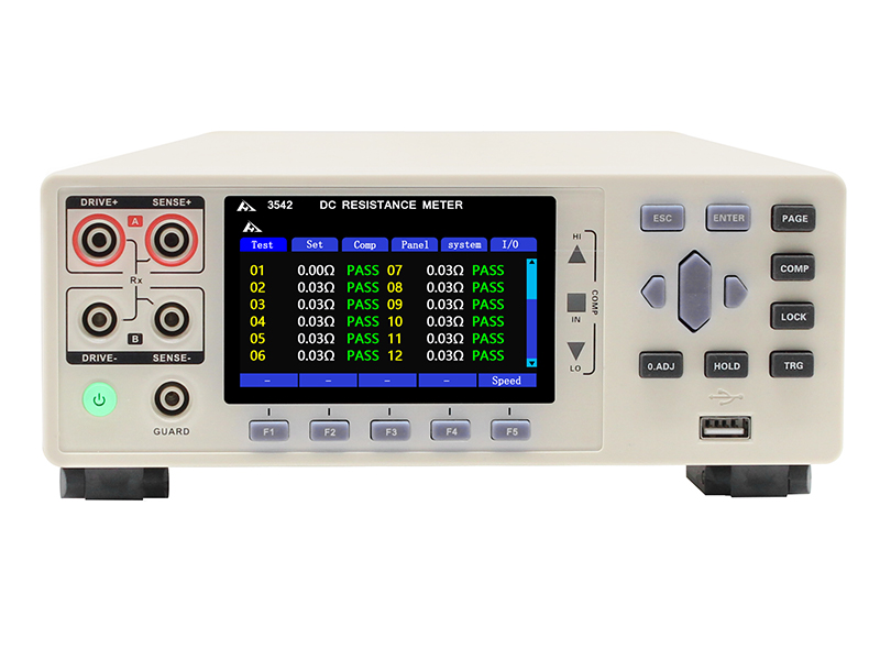 3542-12H multi-channel DC low-ohm resistance tester 3