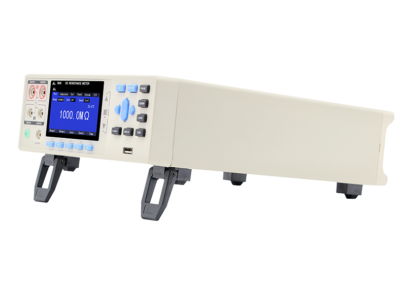 HT3545 DC low resistance ohmmeters Right View